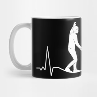 Slackline Heartbeat Mug